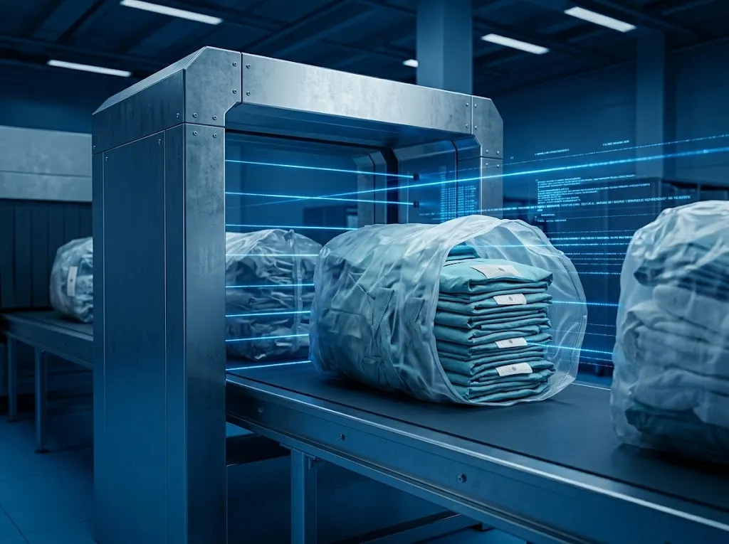 SIGAN UHF RFID Washable Care Label technical core capability - Zero-Contact Biohazard Safety