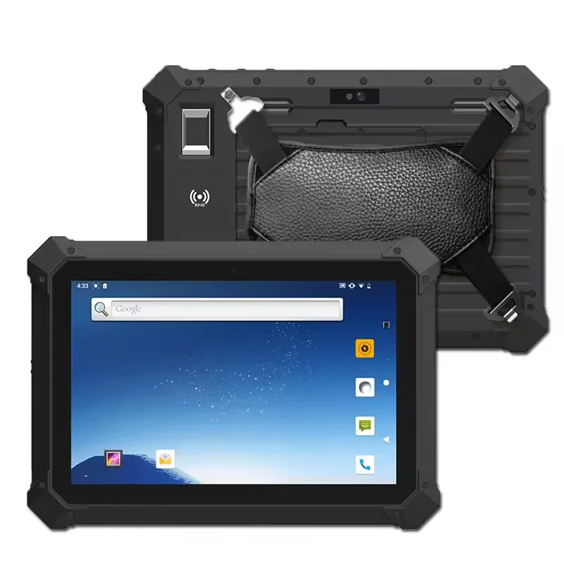 SG-1003 enterprise grade mobile database computing device close up highlighting integrated rfid and nfc sensor fields thumbnail
