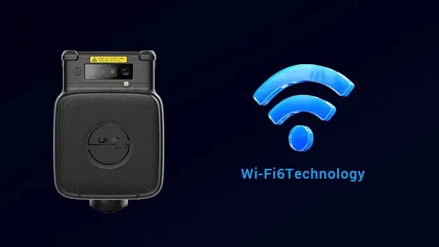 High speed WiFi 6 wireless data communication technology on AUTOID UTouch 2